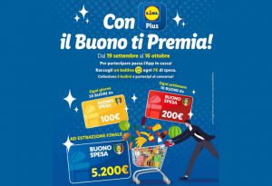 Concorso "Con Lidl Plus il Buono ti premia": come partecipare e vincere buoni spesa Lidl