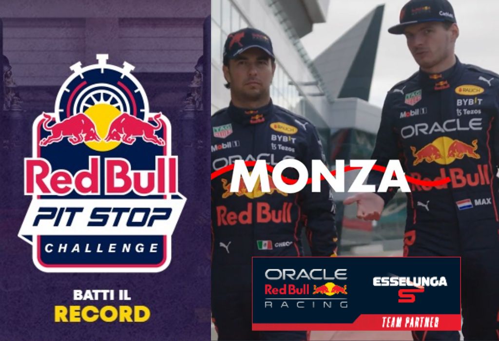 Esselunga e Red Bull: il concorso "Pit Stop Challenge" e la partnership per il Gran Premio di Monza 2022