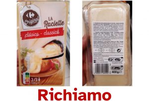 Richiamato formaggio raclette per possibile presenza di Listeria