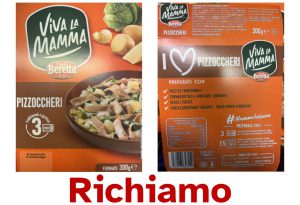 Richiamati pizzoccheri per allergene non dichiarato