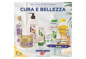 Volantino Esselunga Cura e Bellezza dal 12 al 24 settembre 2022