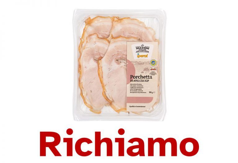 Richiamata porchetta di Ariccia per non conformità microbiologia