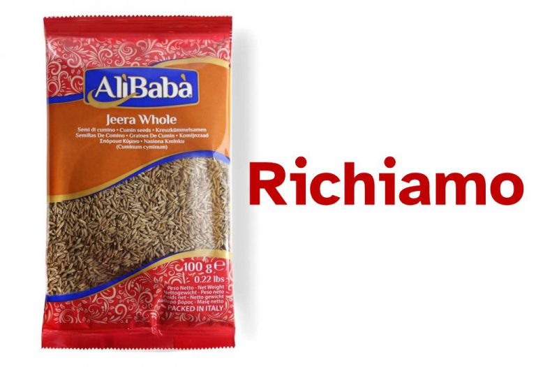 Richiamati semi di cumino per rischio chimico