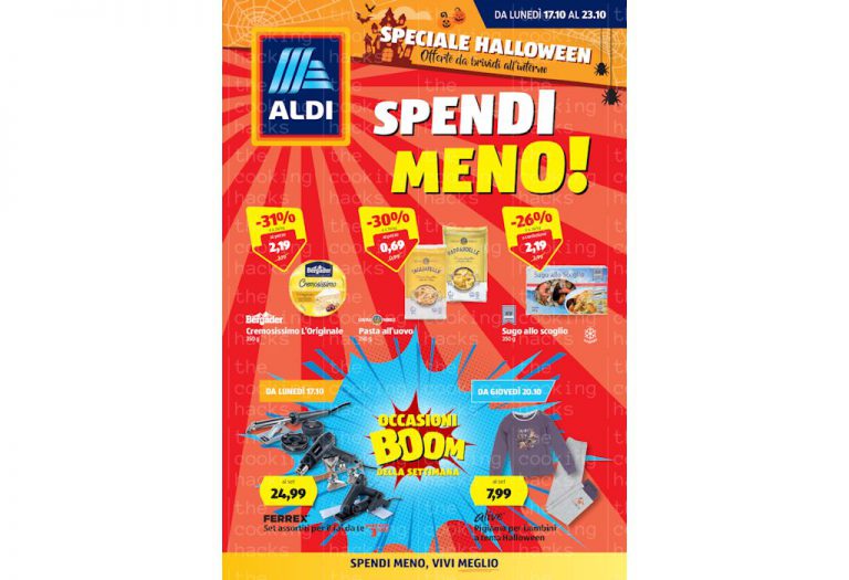 Volantino Aldi dal 17 al 23 ottobre 2022