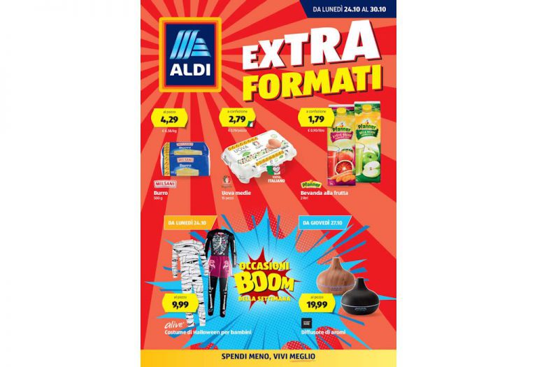 Volantino Aldi Dal Al Ottobre