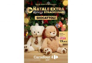 Volantino Carrefour Giocattoli dal 28 ottobre al 24 dicembre 2022