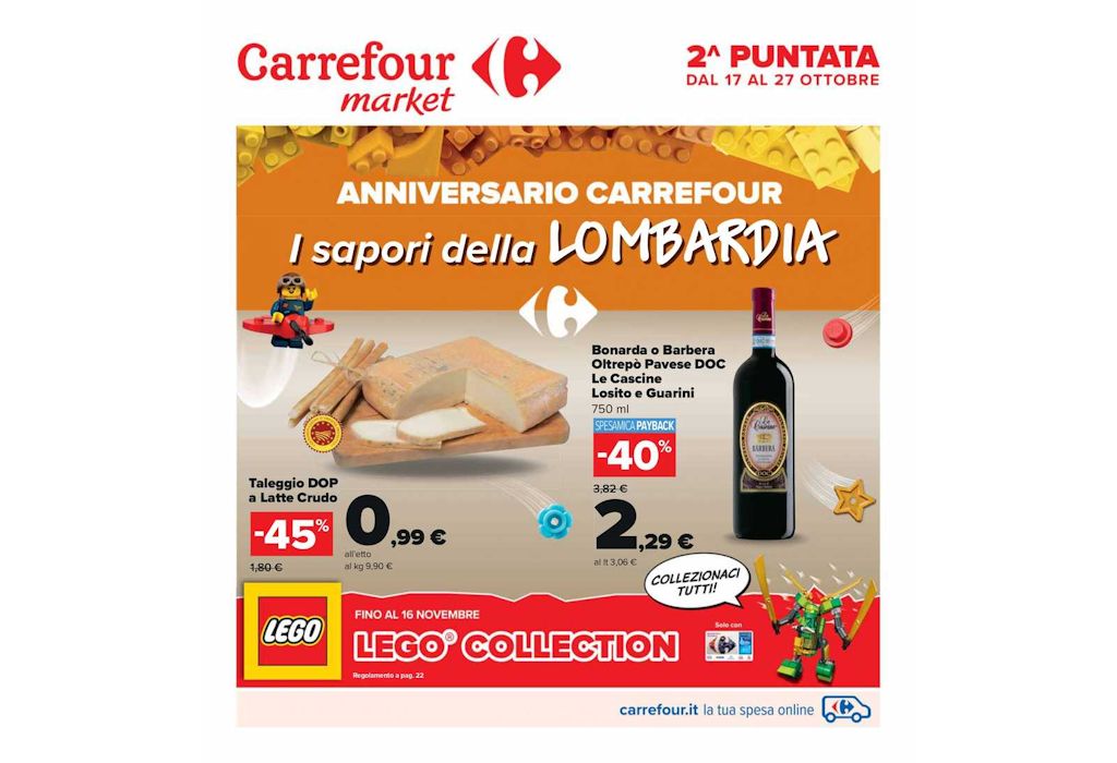 Volantino Carrefour Market dal 17 al 27 ottobre 2022