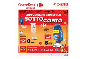 Volantino Carrefour Market dal 28 ottobre al 6 novembre 2022