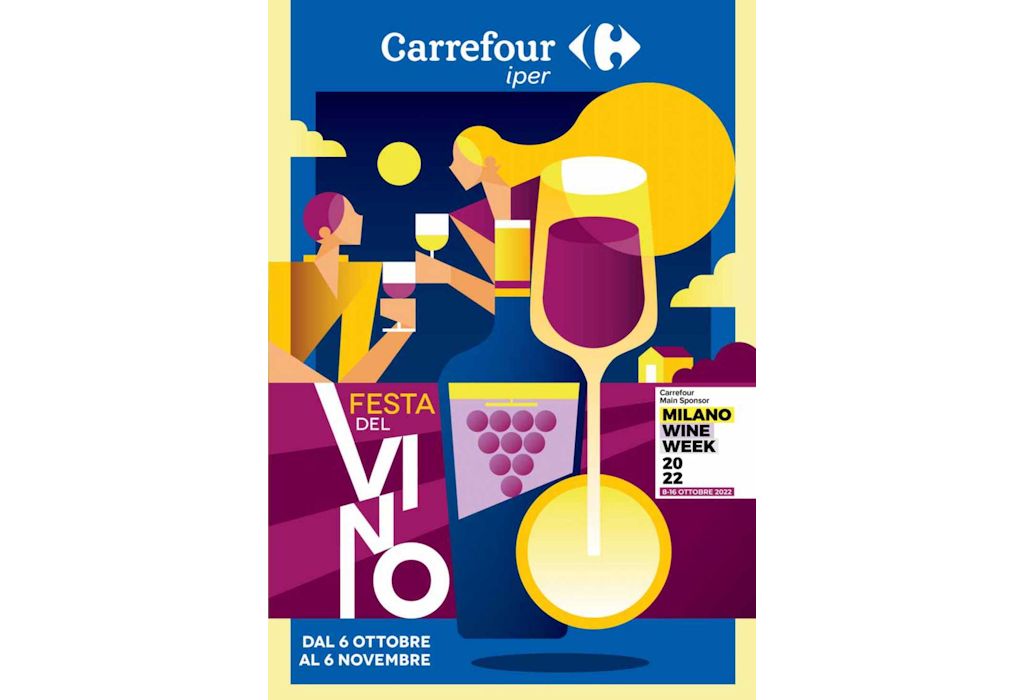Volantino Carrefour Vino dal 6 ottobre al 6 novembre 2022