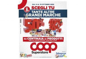 Volantino Coop dal 6 al 19 ottobre 2022