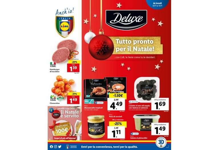 Volantino Lidl dal 7 al 13 novembre 2022