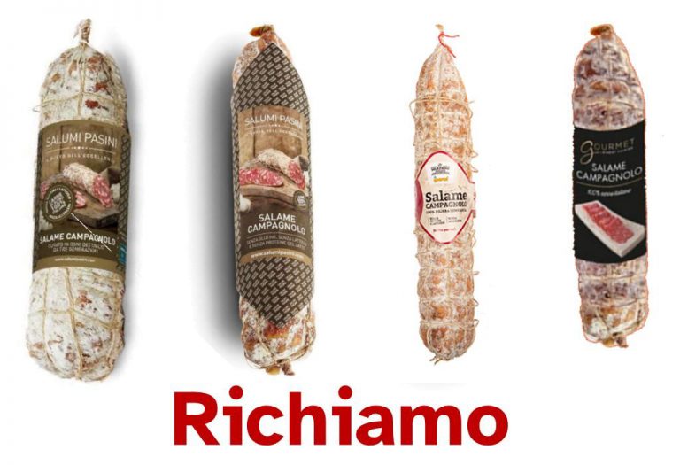 Richiamato salame campagnolo per Salmonella