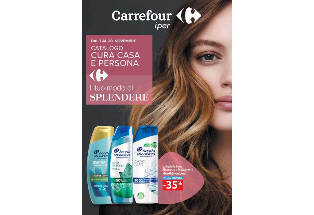 Volantino Carrefour Cura Casa e Persona dal 7 al 28 novembre 2022