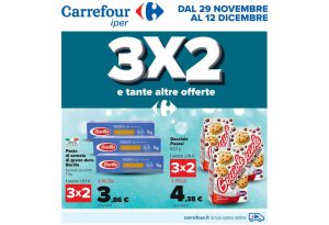 Volantino Carrefour dal 29 novembre al 12 dicembre 2022