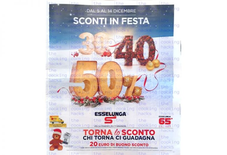 Volantino Esselunga dal 5 al 14 dicembre 2022