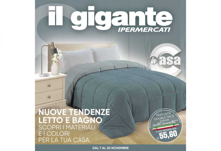 Volantino Il Gigante Casa dal 7 al 20 novembre 2022