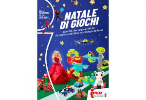 Volantino Iper Natale Giocattoli dal 3 novembre al 24 dicembre 2022