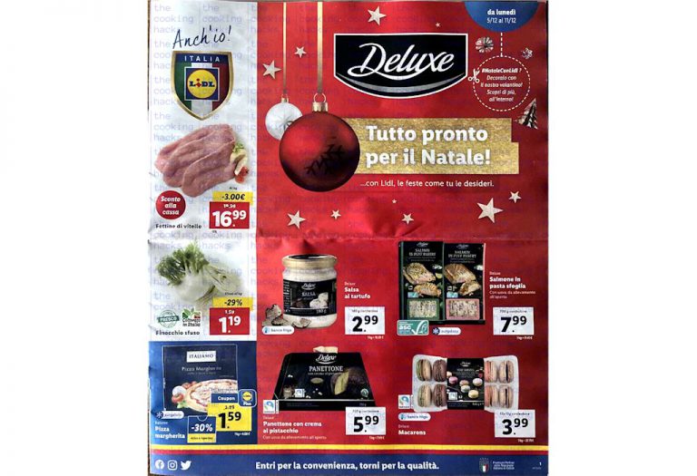 Volantino Lidl dal 5 al 11 dicembre 2022