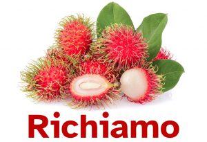 Richiamati rambutan per rischio chimico