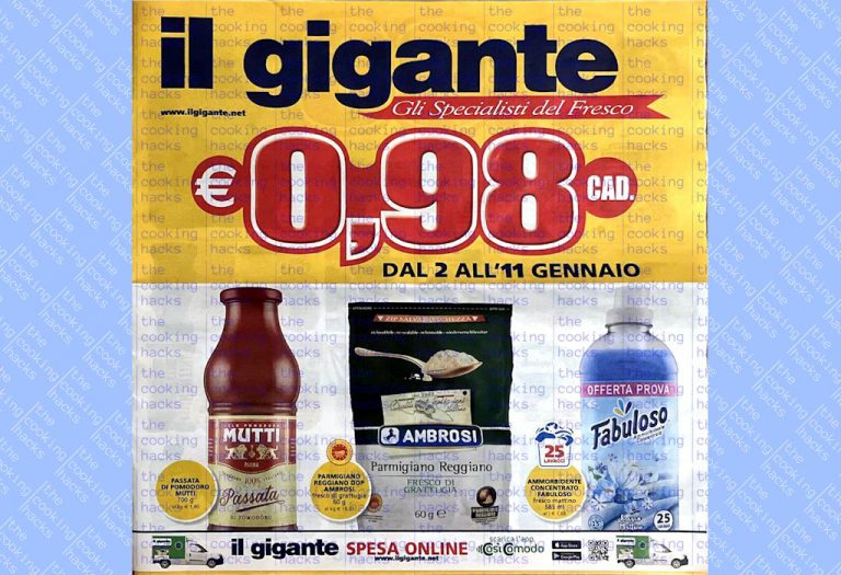 Volantino Il Gigante dal 2 al 11 gennaio 2023