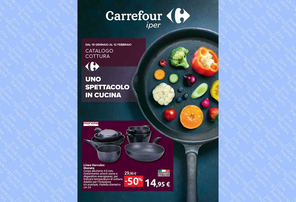 Volantino Carrefour Catalogo Cottura dal 19 gennaio al 12 febbraio 2023