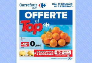 Volantino Carrefour Iper dal 19 gennaio al 2 febbraio 2023