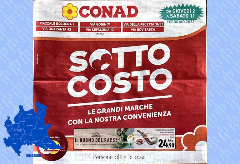 Volantino Conad Lombardia dal 2 al 11 febbraio 2023
