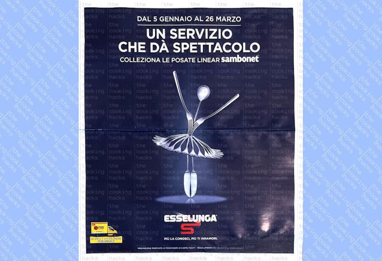 Esselunga Collezione Sambonet: la raccolta bollini 2023 per le posate Linear