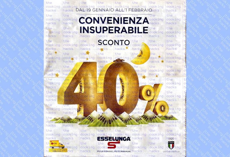 Volantino Esselunga dal 19 gennaio al 1 febbraio 2023