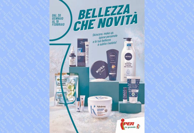 Volantino Iper Bellezza dal 30 gennaio al 19 febbraio 2023
