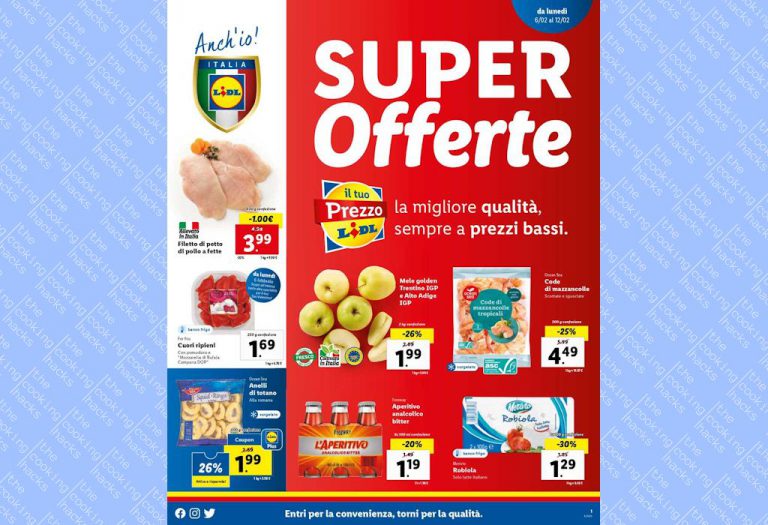 Volantino Lidl dal 6 al 12 febbraio 2023