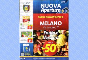 Volantino Lidl Milano Lancetti dal 16 al 22 gennaio 2023