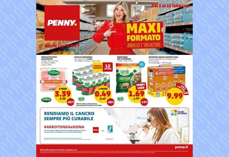 Volantino Penny dal 2 al 12 febbraio 2023