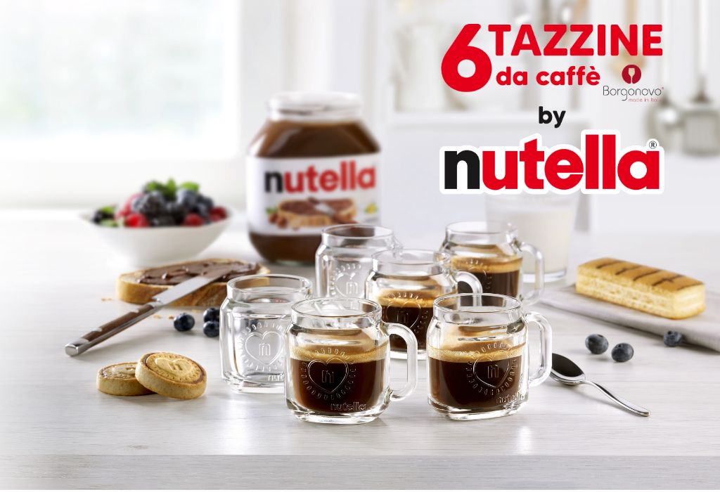Concorso Nutella & Kinder 2023: come vincere 6 tazzine da caffè con premio certo