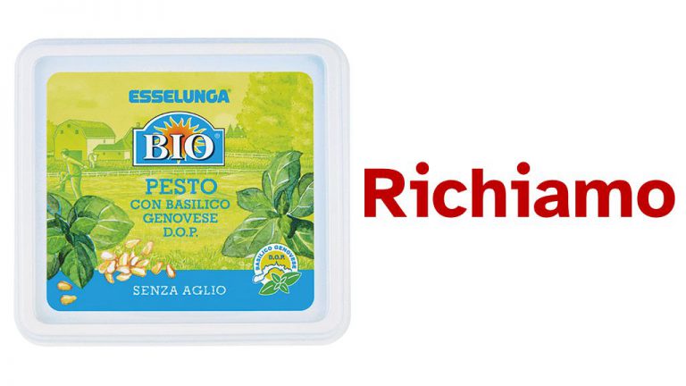 Esselunga richiama pesto alla genovese per possibile presenza di Salmonella