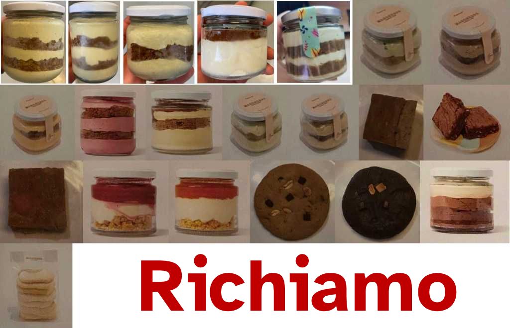 Richiamati tiramisù e prodotti a marchio Mascherpa per allergene non indicato