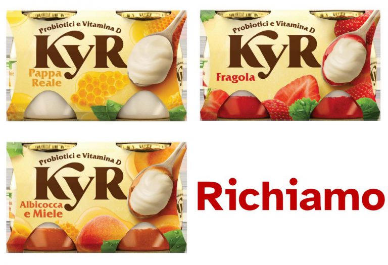 Richiamato yogurt per rischio fisico