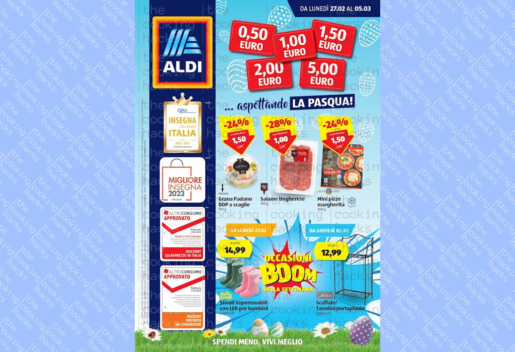 Volantino Aldi dal 27 febbraio al 5 marzo 2023