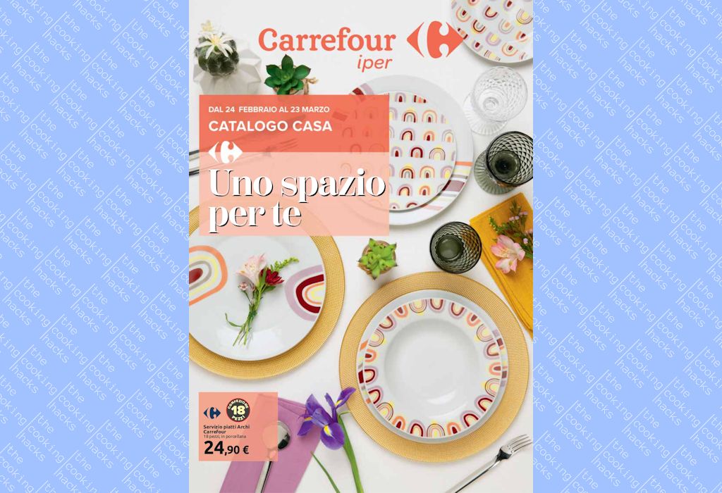 Volantino Carrefour Casa dal 24 febbraio al 23 marzo 2023