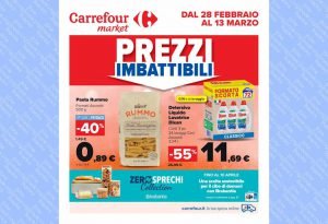 Volantino Carrefour Market dal 28 febbraio al 13 marzo 2023