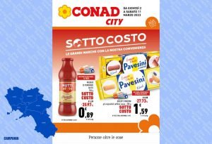 Volantino Conad City Campania dal 2 al 11 marzo 2023