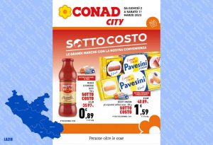 Volantino Conad City Lazio dal 2 all’11 marzo 2023