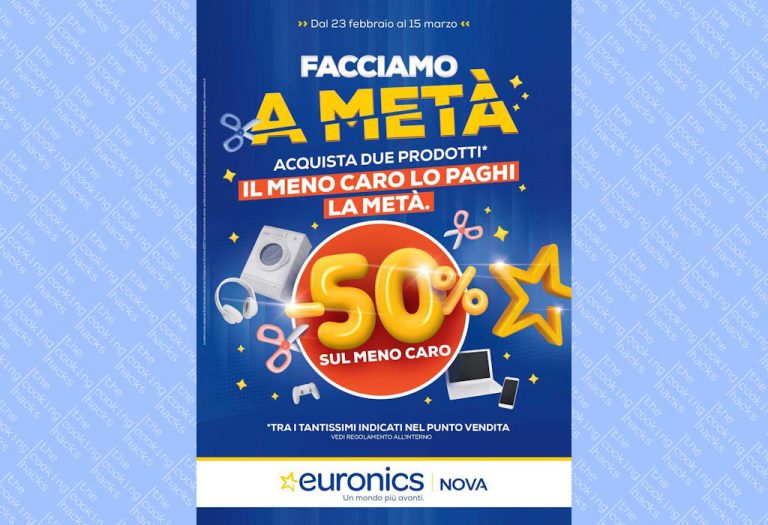 Volantino Euronics dal 23 febbraio al 15 marzo 2023