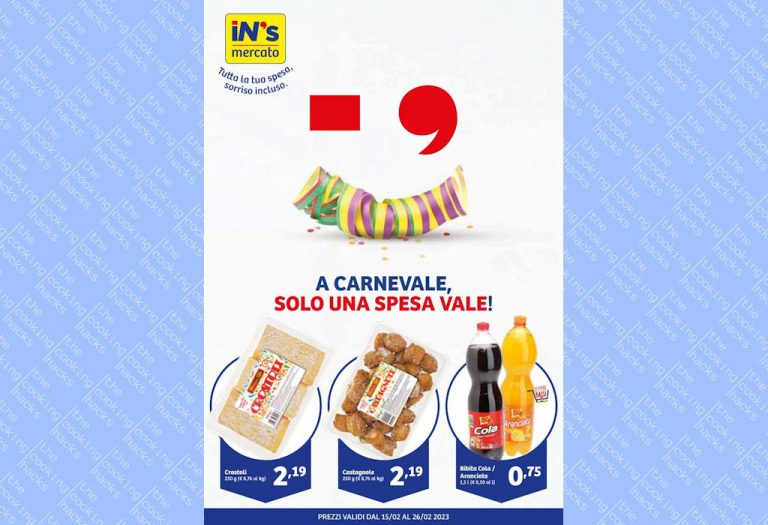 Volantino In'S Mercato dal 15 al 26 febbraio 2023