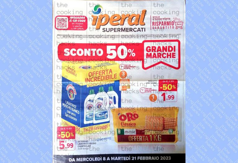 Volantino Iperal dal 8 al 21 febbraio 2023