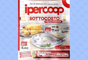 Volantino Ipercoop dal 16 febbraio al 1 marzo 2023