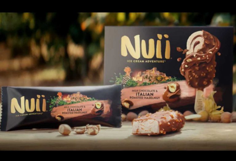 Nuii Cioccolato al latte e Nocciole tostate italiane: il nuovo gelato 2023 esplora l'Italia