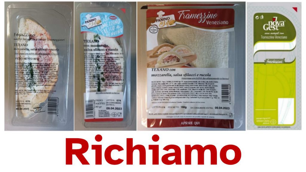 Richiamati tramezzini per ingrediente forse contaminato da Listeria