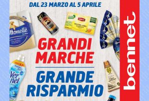 Volantino Bennet dal 23 marzo al 5 aprile 2023