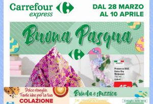 Volantino Carrefour Express dal 28 marzo al 10 aprile 2023